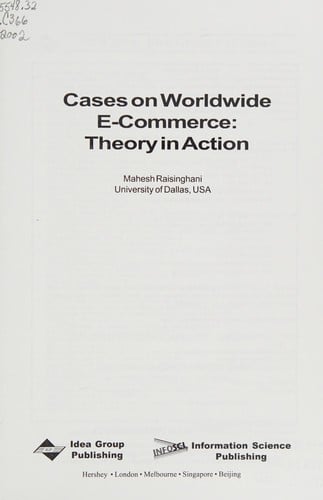 Cases on worldwide e-commerce