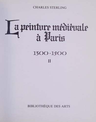 La peinture médiévale à Paris
