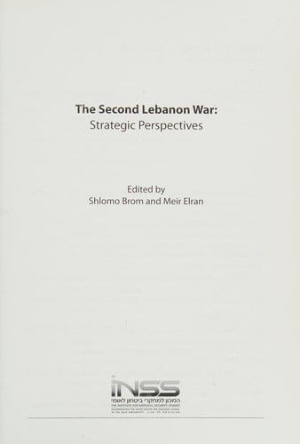 The Second Lebanon War