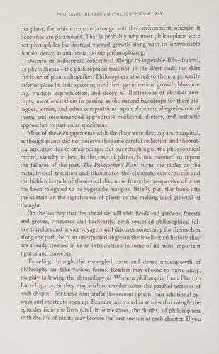 The philosopher's plant