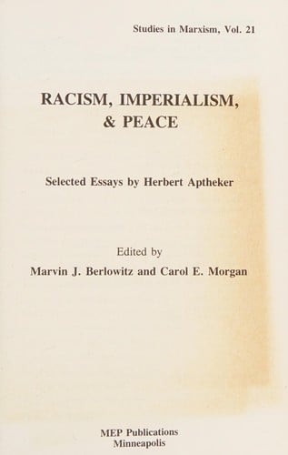 Racism, imperialism & peace