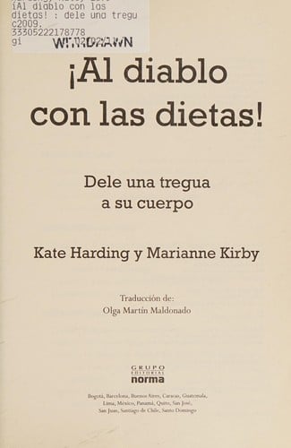 ¡Al diablo con las dietas!