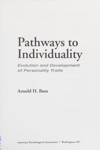 Pathways to individuality