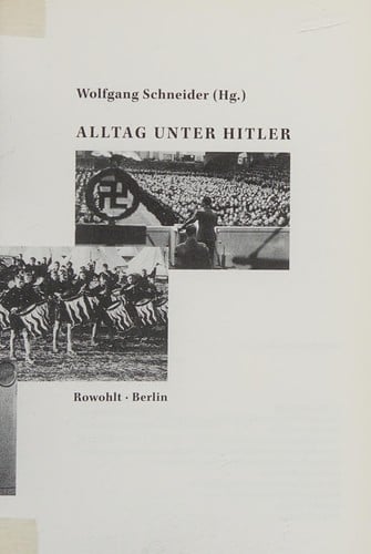 Alltag unter Hitler