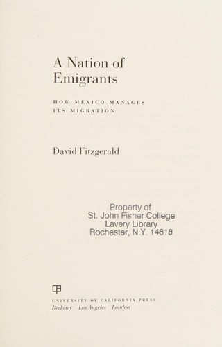 A nation of emigrants