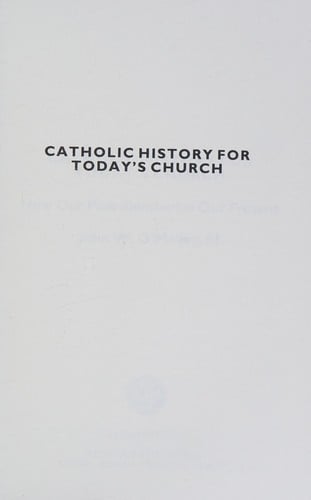 Catholic history for today's church