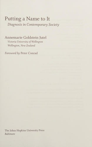 Putting a name to it