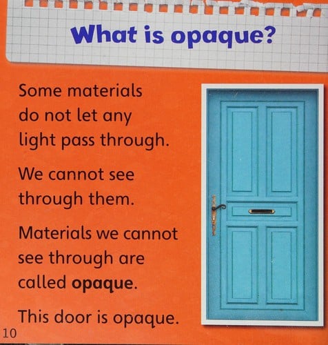 Is it transparent or opaque?