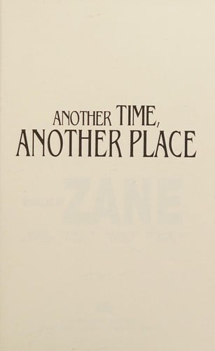 Another time, another place