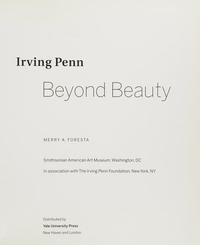 Irving Penn