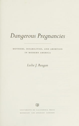 Dangerous pregnancies