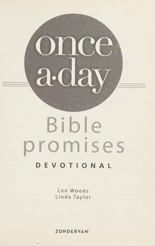 Once-a-day Bible promises devotional