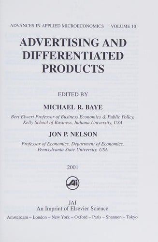 Advances in applied microeconomics