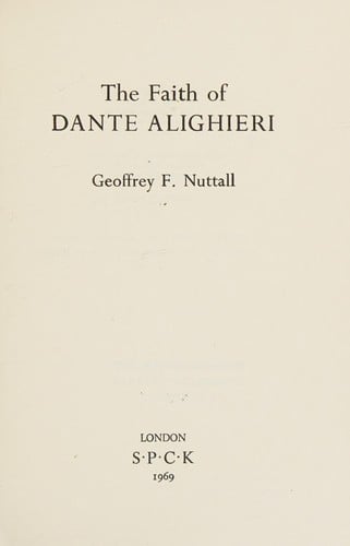 The faith of Dante Alighieri
