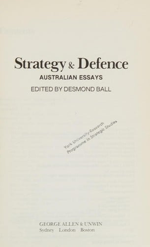 Strategy & defence