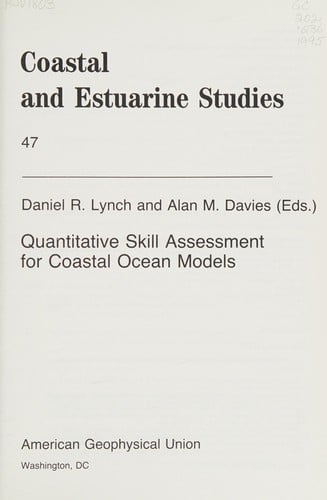 Quantitative skill assessment for coastal ocean models