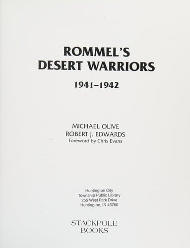 Rommel's desert warriors