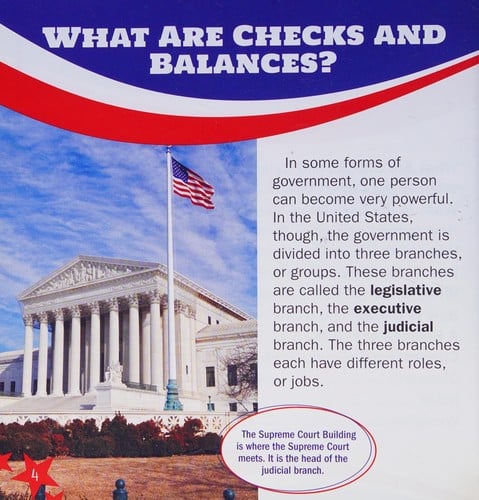 What are checks and balances?