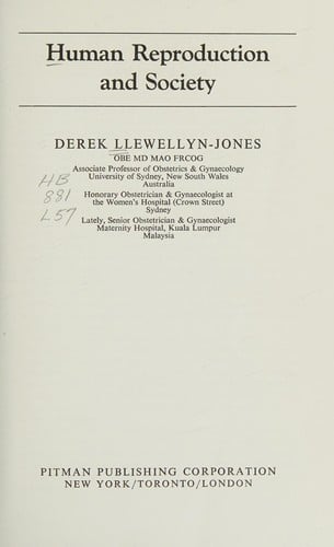 Human reproduction and society