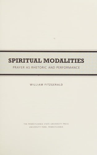 Spiritual modalities