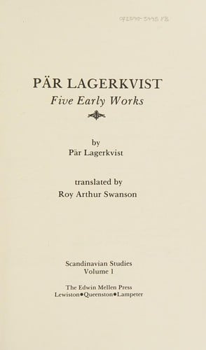 Five early works