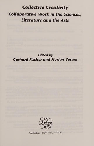 Collective creativity