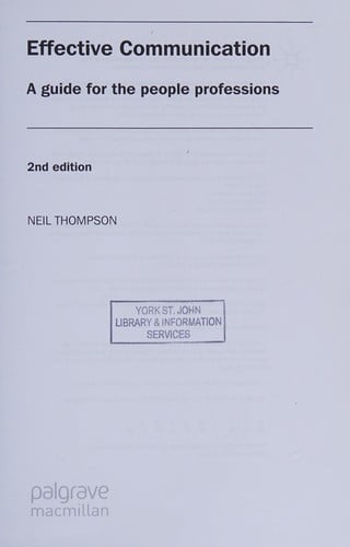 Effective communication