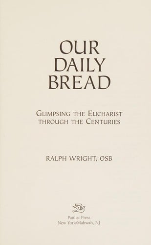 Our daily bread