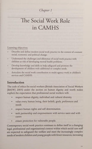 The social worker's guide to child and adolescent mental health