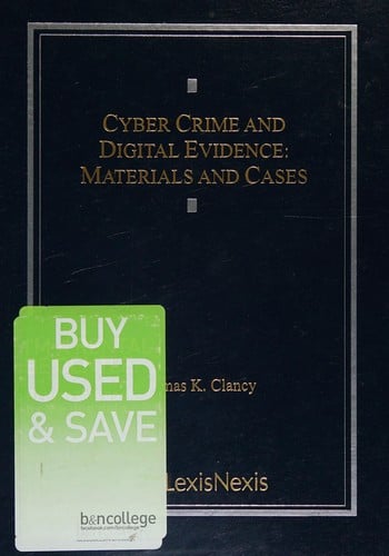 Cyber crime and digital evidence
