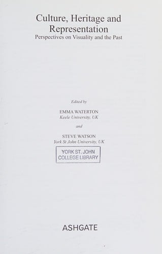 Culture, heritage and representation