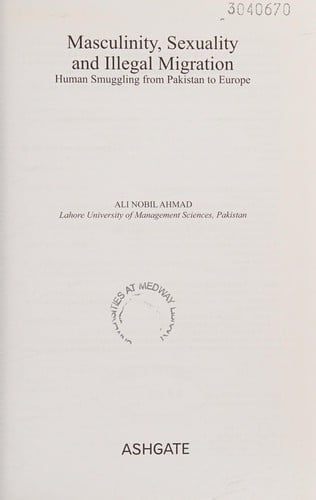 Masculinity, sexuality and illegal migration