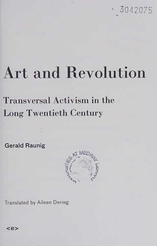 Art and revolution