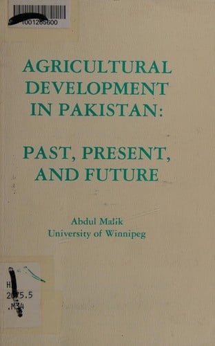 Agricultural development in Pakistan
