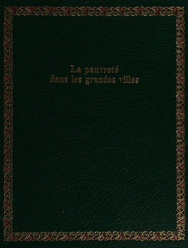 La Pauvreté dans les grandes villes