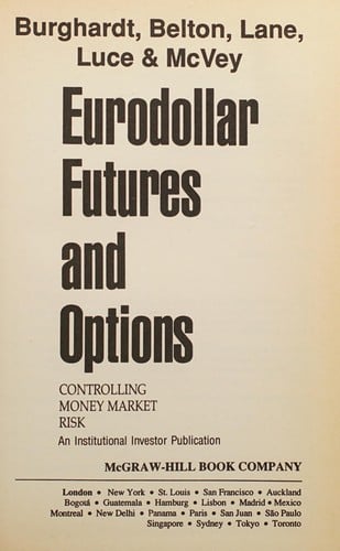 Eurodollar futures and options