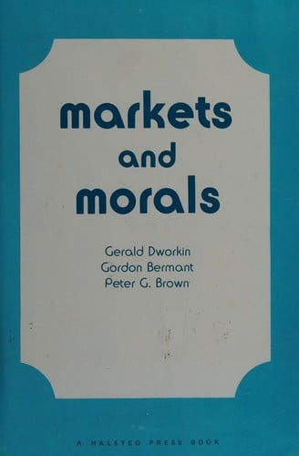 Markets and morals
