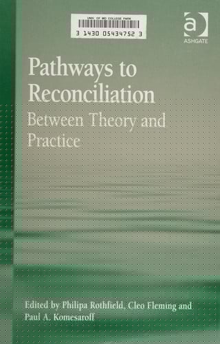 Pathways to reconciliation