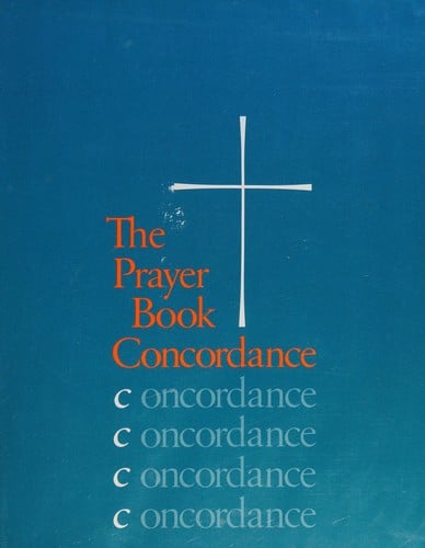 The prayer book concordance