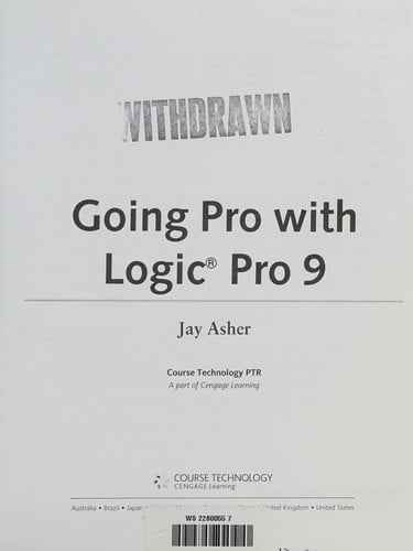 Going pro with Logic Pro 9