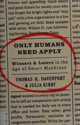 Only humans need apply