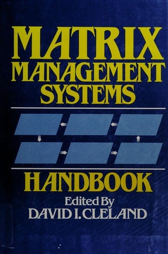 Matrix management systems handbook