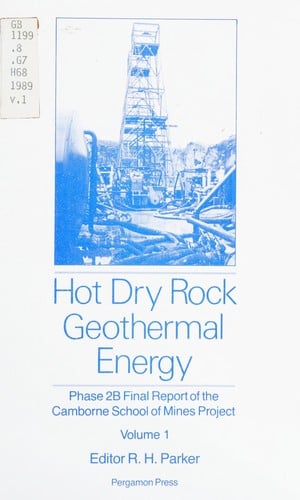 Hot dry rock geothermal energy