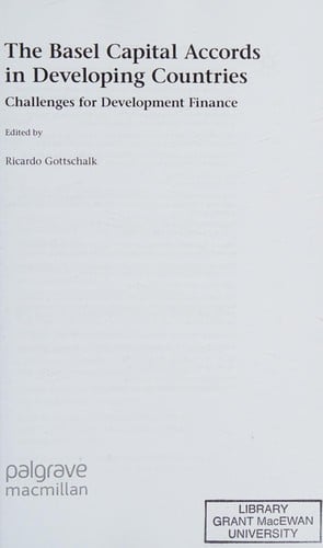 The Basel capital accords in developing countries