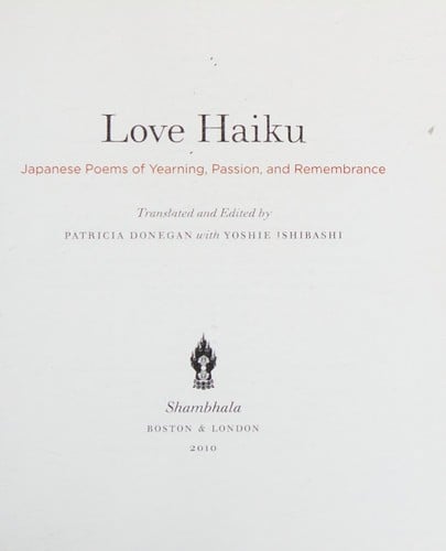 Love haiku