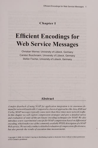 Web services research and practices