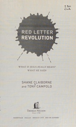 Red letter revolution