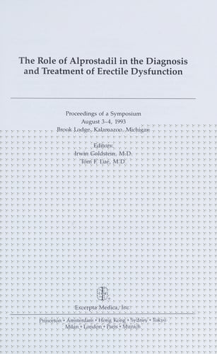 The role of alprostadil in the diagnosis amd treatment of erectile dysfunction