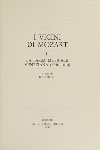 I Vicini di Mozart
