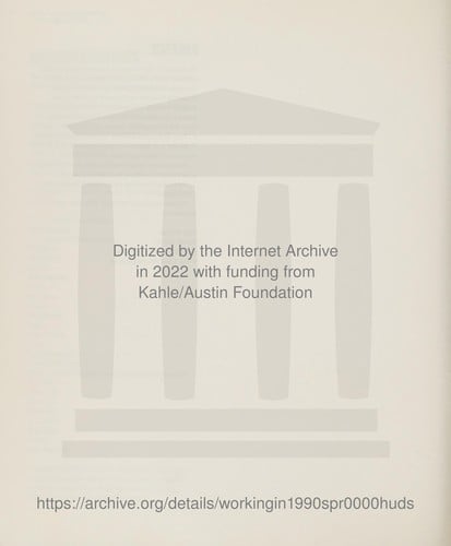 Working in the 1990s